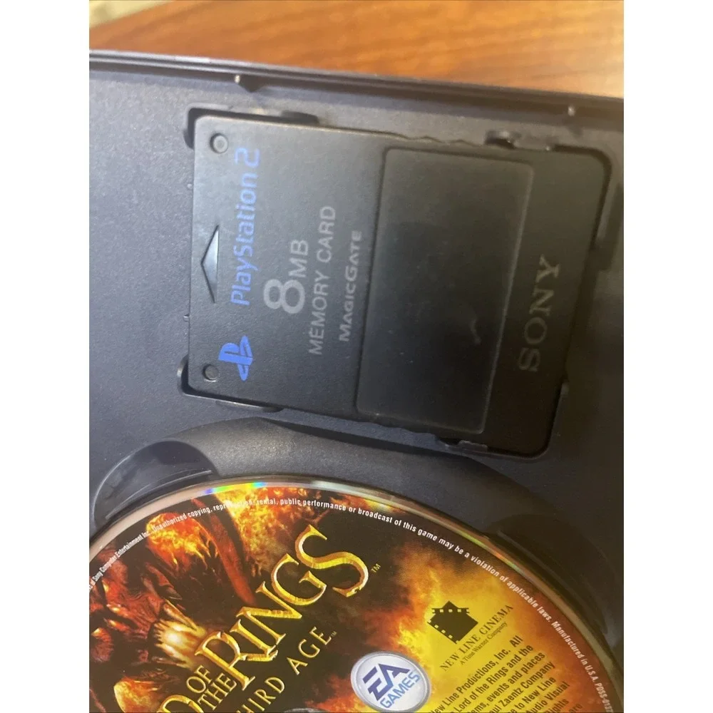 PS2 - The Lord of the Rings: The Third Age Sony PlayStation 2 Complete Memory
